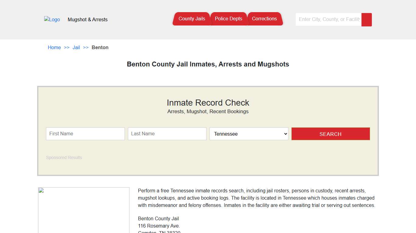 Benton County Jail Inmates, Arrests and Mugshots | Jail Roster Search